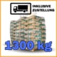 1300 kg Pellets Sackware Fichtenholz