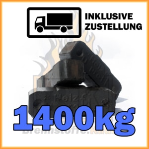1400kg Union Briketts in 10kg Pakete