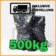 500kg Hüttenkoks Brech 2 (40 bis 60mm) 25kg Sack