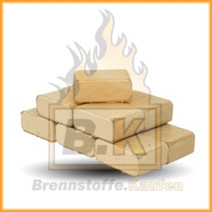 Buchenholzbriketts 100% Buche - RUF ziegelform Stapel