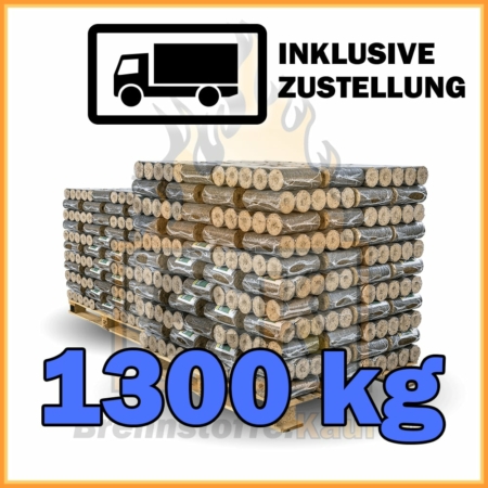 1300 kg Hartholzbriketts kaufen