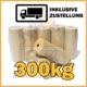 300 kg Weichholzbriketts Premium Qualität in 10 kg Paketen