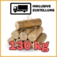 130 kg Holzbriketts aus Buchenholz - Buchenholzbriketts mit Lieferung