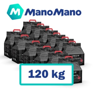 120 kg Braunkohle Kaminbriketts auf ManoMano.de