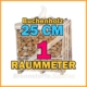 Brennholz Buche 25 cm in Raummeter Kisten zzgl. Versandkosten